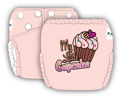 画像1: ファジバンズ　ワンサイズエリート　カップケーキ　ピンク　インサーツ２枚付